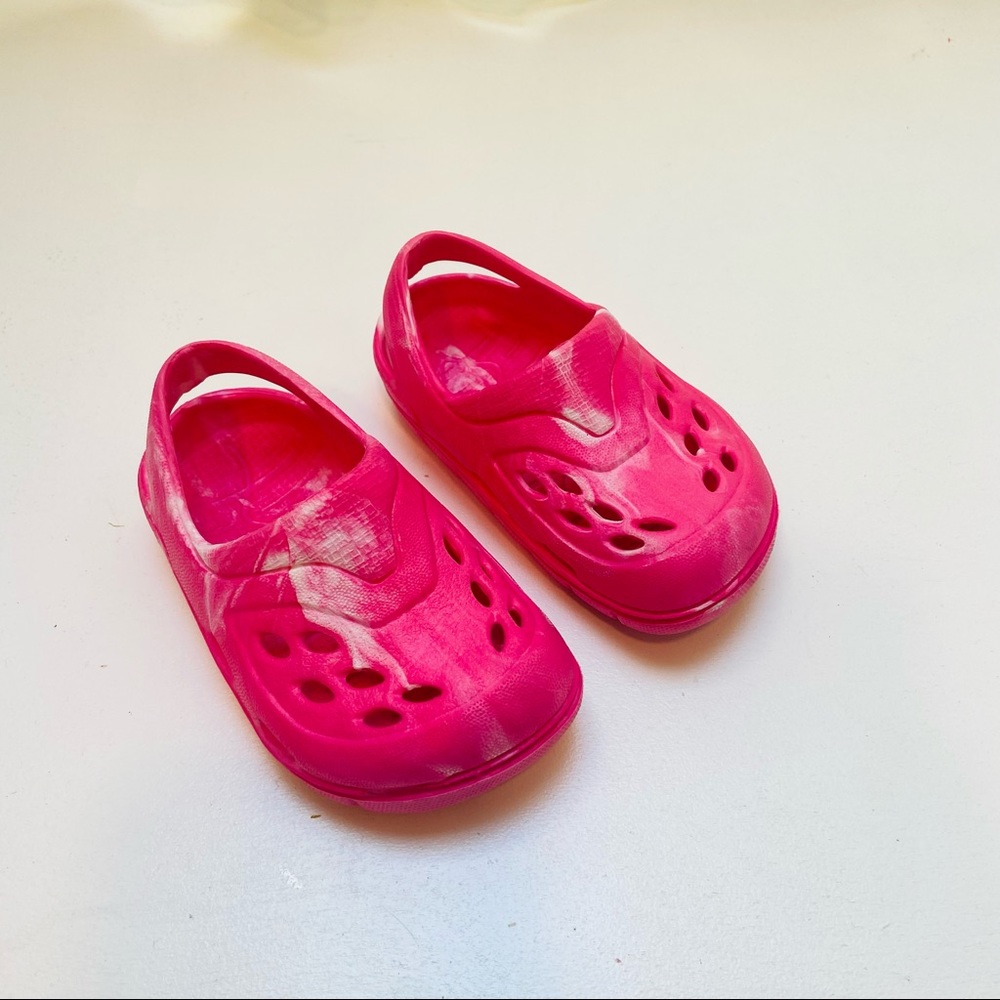 Crocs Sz 4 Toddler Girl Pink - crocs summer